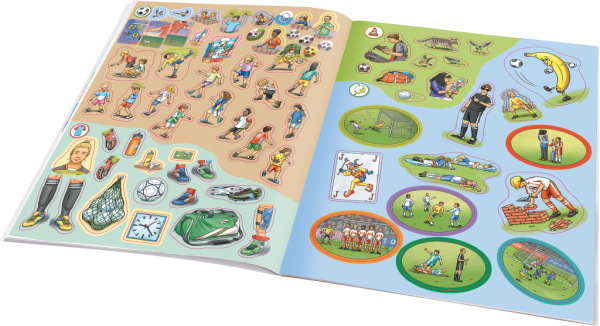 Môj prvý samolepkový zošit – FUTBAL 3