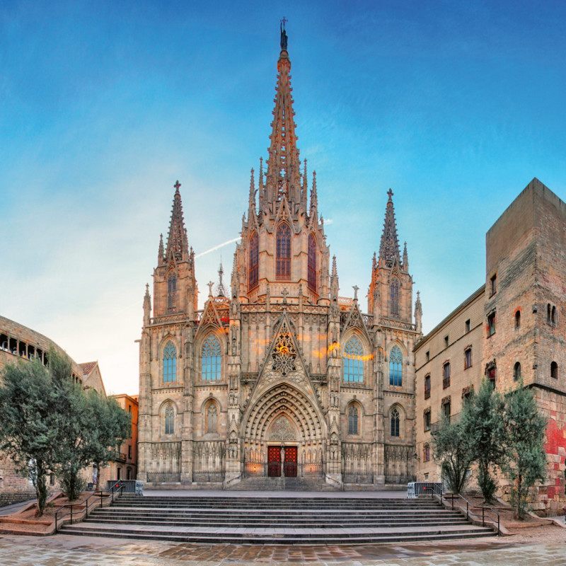 NOTIQUE Poznámkový kalendár Barcelona 2026, 30 x 30 cm 4