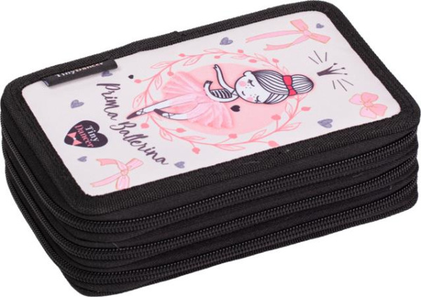 Peračník, 3 poschodový, na zips, LIZZYSULI, "Tiny Dancer, Lovely Ballerina"