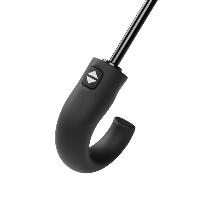 KENTO URBAN 21" AWARE™ 190T RPET dáždnik s auto otv./zatv. čierna 4