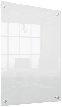 Poznámková tabuľa, akrylová, nástenná, 60x45 cm, NOBO "Home", priehľadná