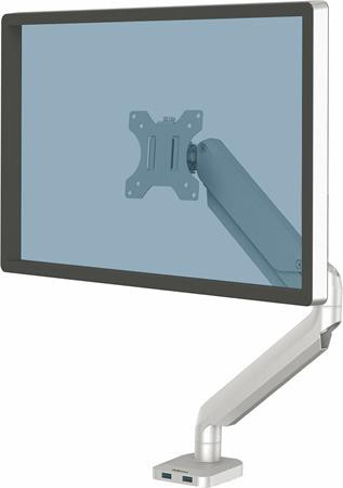 Držiak na monitor pre jeden monitor, FELLOWES „Platinum Series™ Single“, strieborný 2