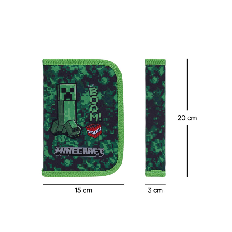 BAAGL Školský peračník jednoposchodový Minecraft Boom 4