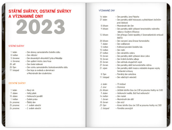 Školský diár Technik (september 2023 – december 2024), 9,8 × 14,5 cm 4