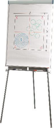 Flipchartová tabuľa, magnetická, 70x100 cm, ESSELTE "Standard"