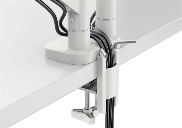 Rameno na dva monitor, LEITZ "Ergo Dual", svetlosivá 3