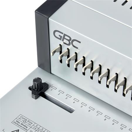 Viazací stroj pre plastovú väzbu, manuálny, 500 listov, GBC "CombBind CB25 Pro" 4