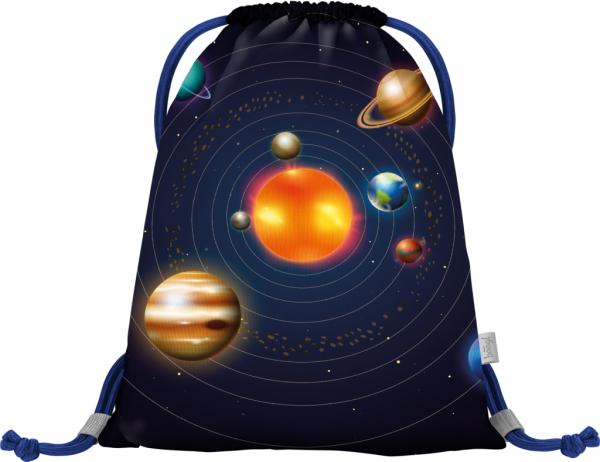 BAAGL SET 5 Zippy Planéty: batoh, peračník, vrecko, peňaženka, dosky