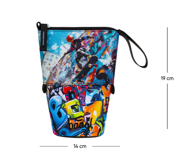 BAAGL Školský peračník Pop Up Skatepark GRS 5