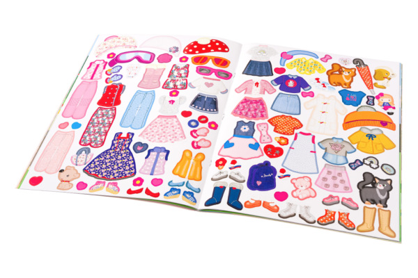 Šaty pre NELU ─ Kniha samolepiek 1