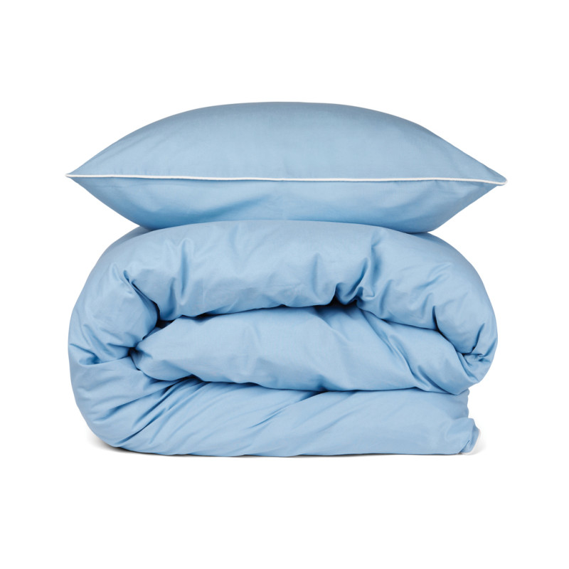 Sada 4ks obliečok VINGA Marston z OSC organickej bavlny modrá 1