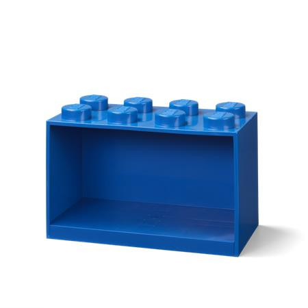 Polica, LEGO "Brick 2x4", modrá