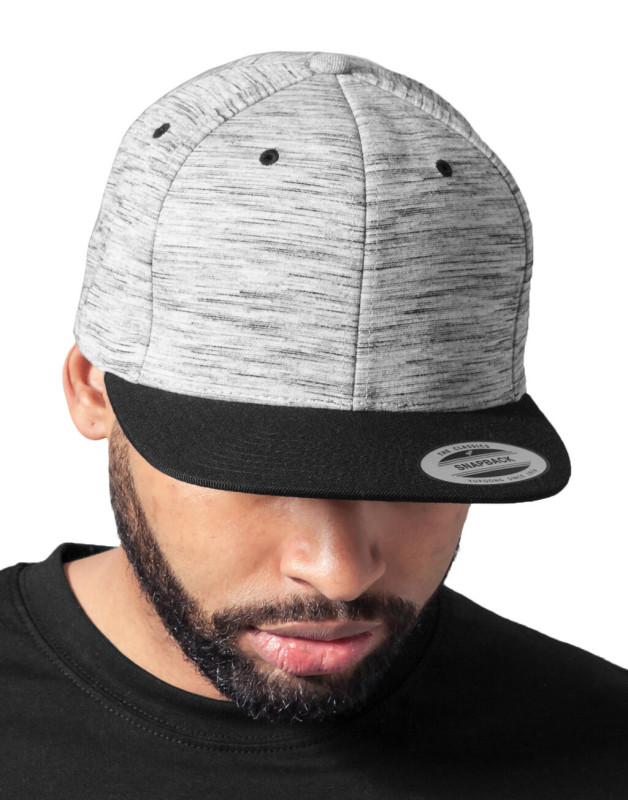 Stripes Melange Crown Snapback šiltovka