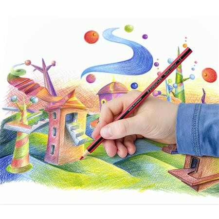 Farebné ceruzky, sada, šesťhranné, STAEDTLER "Noris 144", 36 rôznych farieb 1