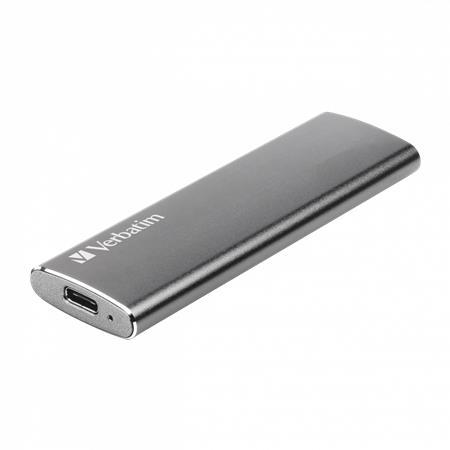 SSD (externá pamäť), 1 TB, USB 3.2 VERBATIM "Vx500", sivá