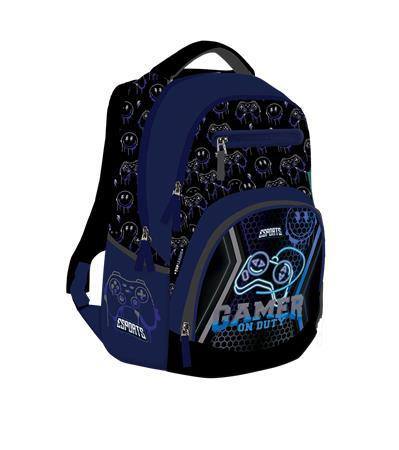 Batoh, pre 1.-4. ročník, LIZZYSULI "Active+ Esports", Gamer on duty