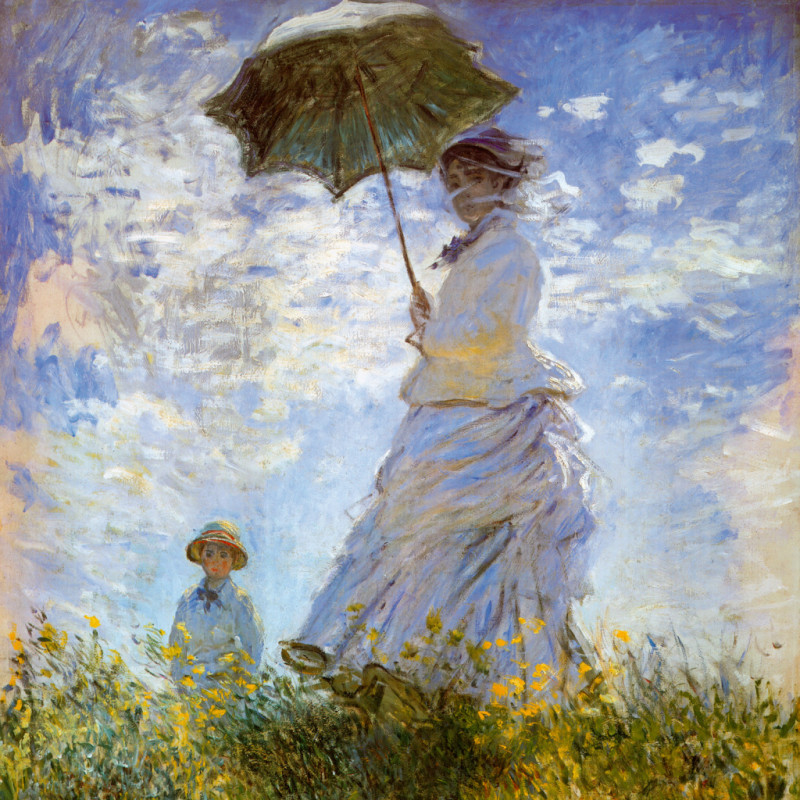 NOTIQUE Poznámkový kalendár Claude Monet 2026, 30 x 30 cm 4