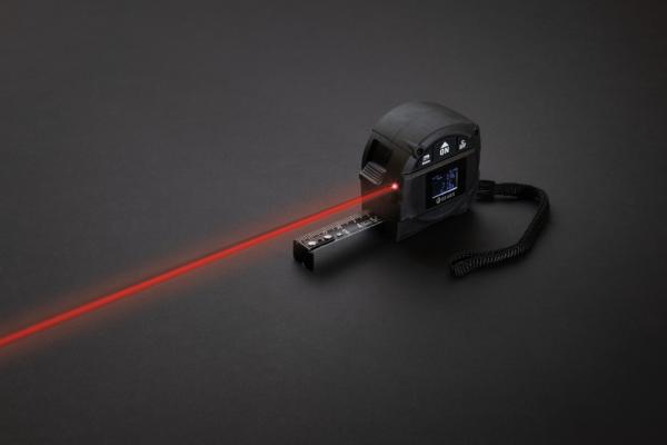 Zvinovací meter Gear X 5 m s 30m laserom čierna 8