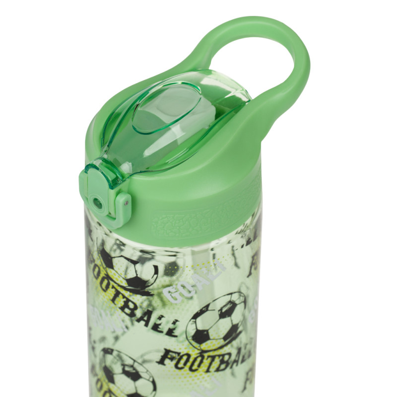 BAAGL Tritanová fľaša na nápoje so slamkou Futbal, 500 ml 2
