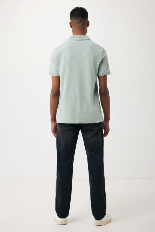 Polo tričko IQONIQ Yosemite z recykl. bavlny Iceberg green XXS 10