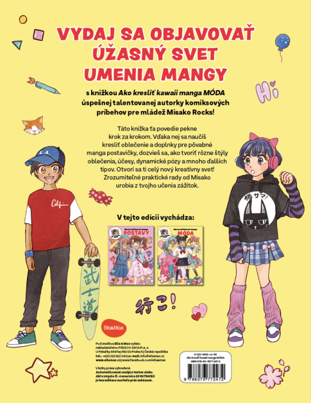 Ako kresliť KAWAII MANGA: MÓDA – Krok za krokom s MISAKO 8