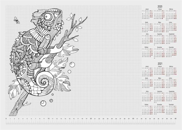 Podložka na stôl, A3, 410x297 mm, vyfarbiteľná, PANTA PLAST, "chameleón"
