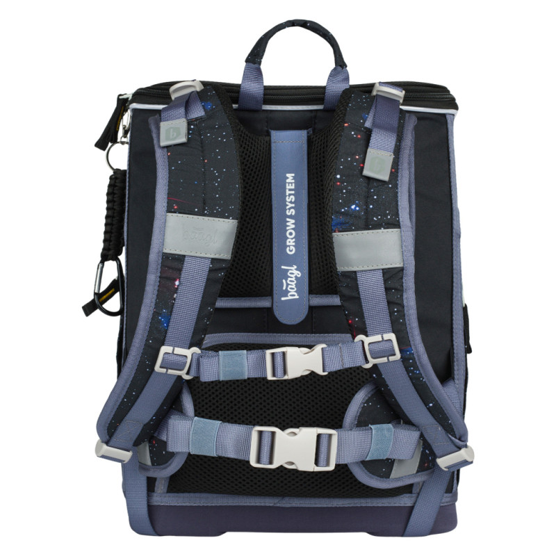 BAAGL SADA 5 Zippy Plus Pixel Space: aktovka, peračník, vrecko, zástera, peňaženka 4