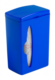Bluck waste bag dispenser