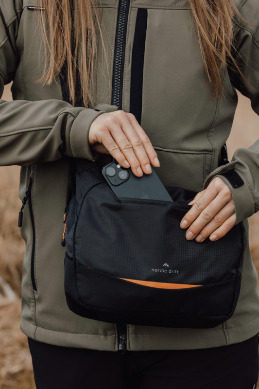 Nordic Drift Trail RCS Crossbody taška 4 l čierna 6