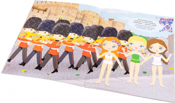 Šaty pre KATE – Kniha samolepiek 4