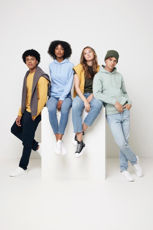 Mikina IQONIQ Zion z recykl. bavlny ochre yellow XXS 12