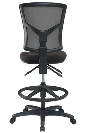 Kancelárska stolička, čierna, MAYAH "Matrix Mesh 2" 4