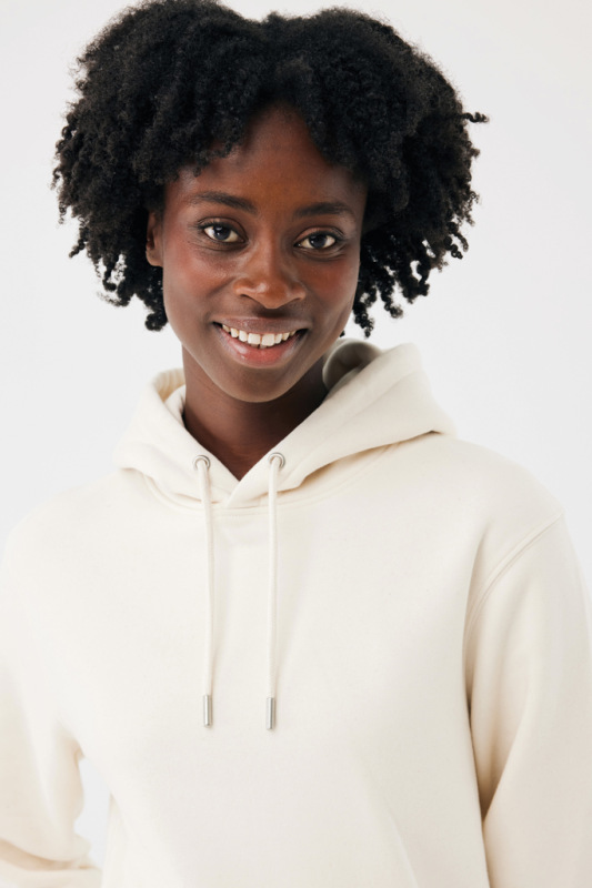 IQONIQ Joshua Unisex mikina s kapucňou z rec. bavlny natural raw XS 13