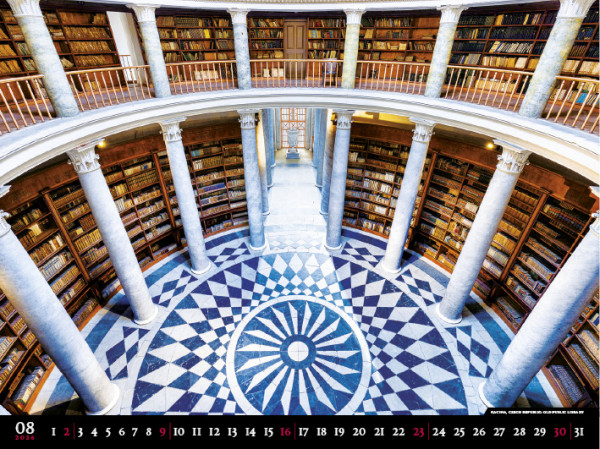 Nástenný kalendár Bibliotheca 2026 9