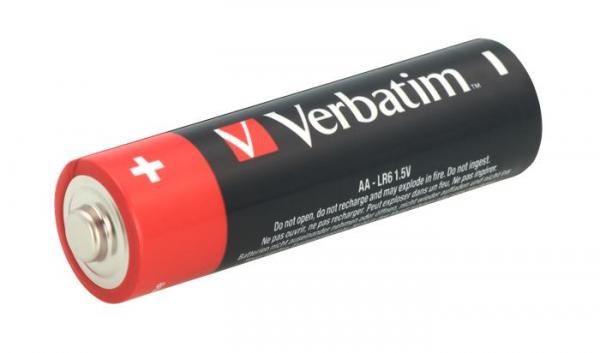 Batéria, AA, tužková, 4 ks, VERBATIM "Premium"