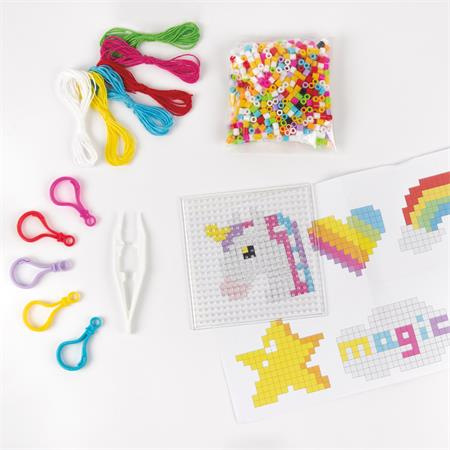 Kreatívna sada na výrobu kľúčeniek, APLI Kids „Craft Kit“ 2