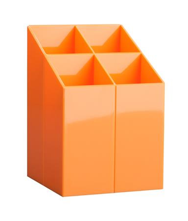 Stojan na písacie potreby, ICO, oranžový