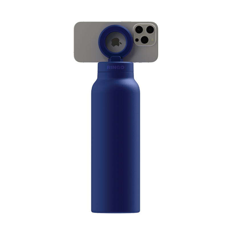 RINGO Pro MagSafe® fľaša 710 ml s magnetickým krúžkom modrá 5