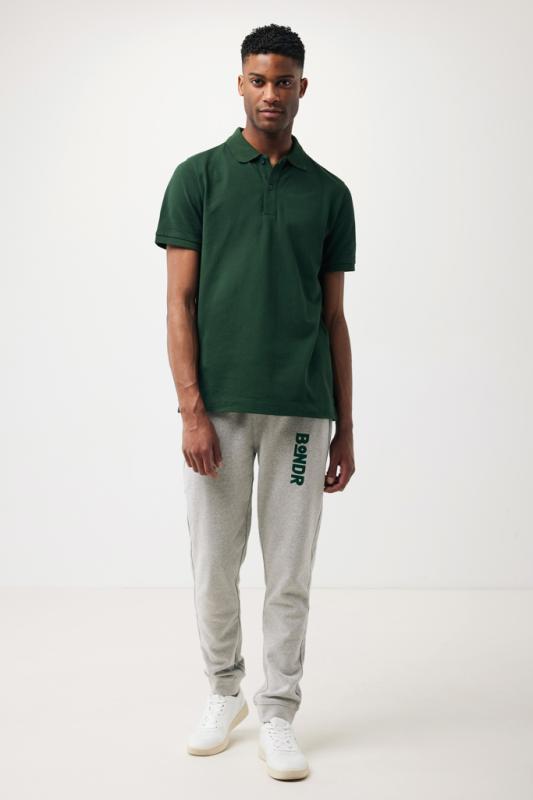 Polo tričko IQONIQ Yosemite z recykl. bavlny forest green XXS 3