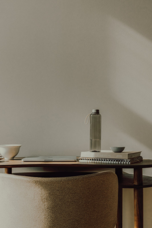 VINGA Arch RCS RPET fľaša 550 ml greige 5