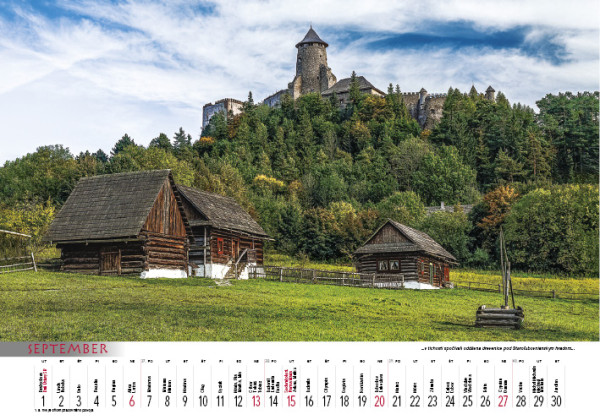 Nástenný kalendár Slovensko v obrazoch 2026 9