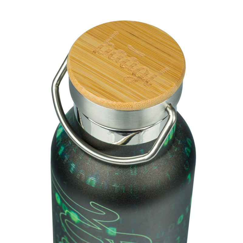 BAAGL Termofľaša s bambusovým viečkom Numbers, 500 ml 1