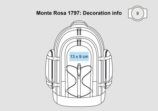 Klasický cestovný ruksak Monte Rosa