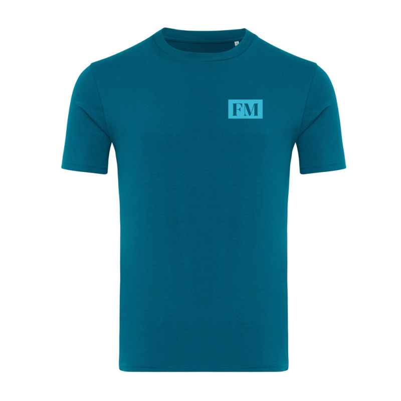 Tričko IQONIQ Brett z recykl. bavlny dark teal XXXL 4