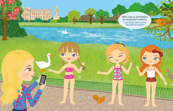 Šaty pre KATE – Kniha samolepiek 2