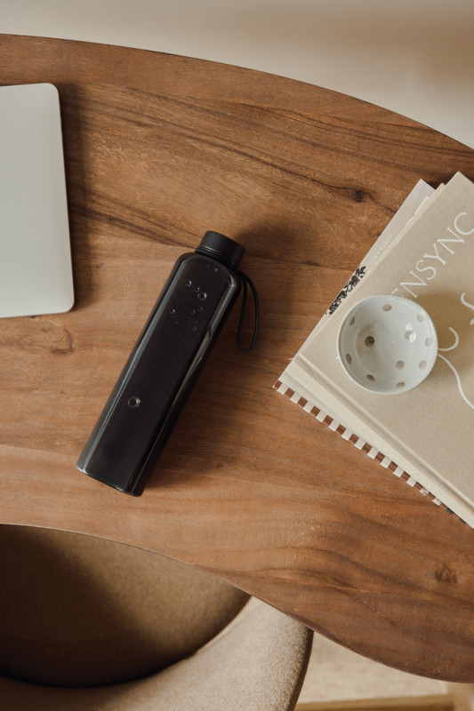 VINGA Arch RCS RPET fľaša 550 ml čierna 2