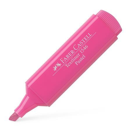 Zvýrazňovač, 1-5 mm, FABER-CASTELL "1546 Pastel", ružový