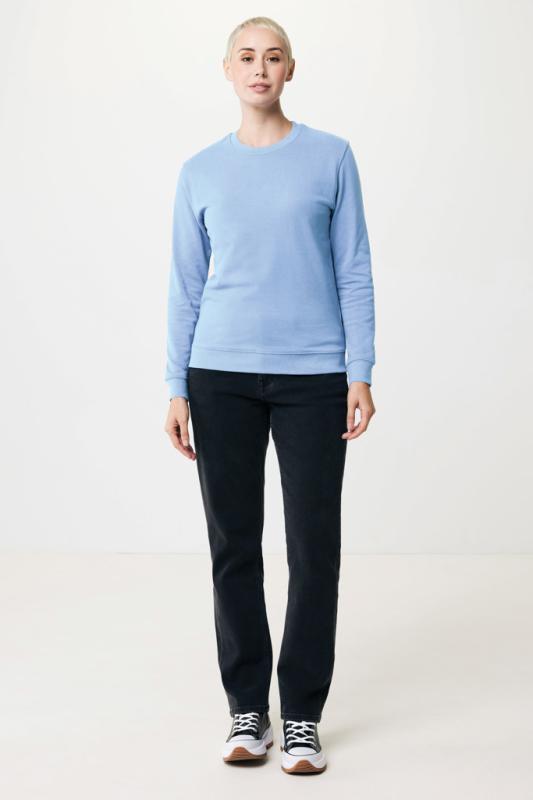Mikina IQONIQ Zion z recykl. bavlny sky blue XXS 4