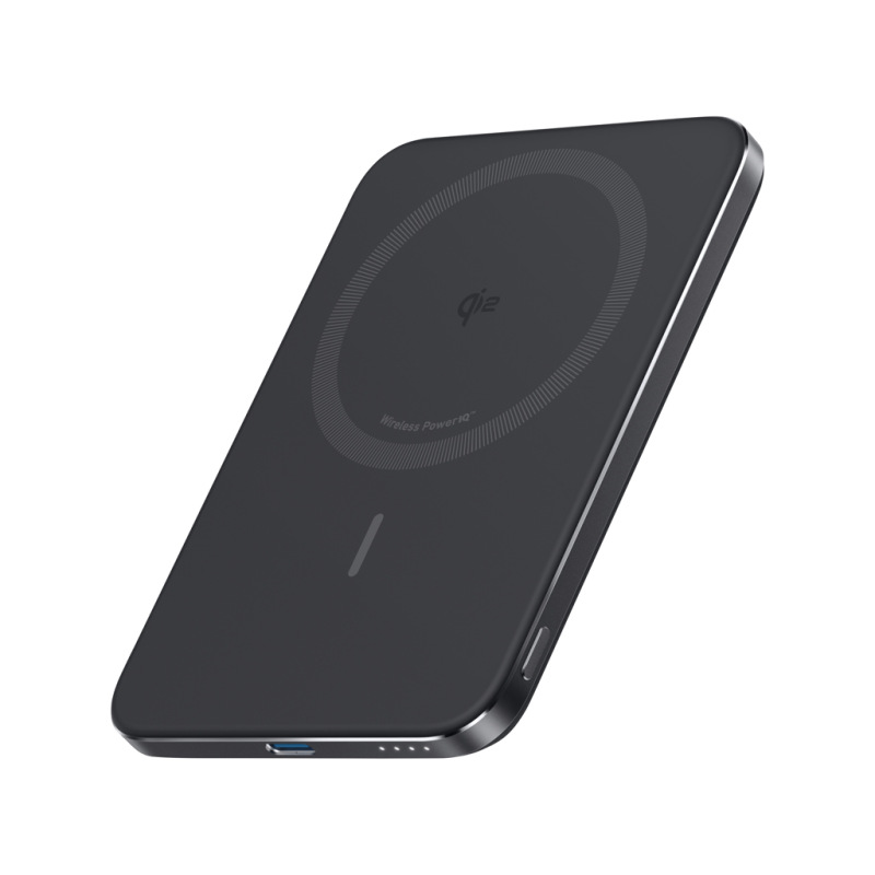 Anker Nano Wireless Power Bank 5K 15 W MagGo Slim Qi2 čierna
