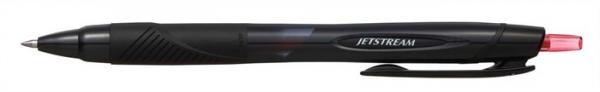 Guľôčkové pero, 0,3 mm, stláčací mechanizmus, červené telo, UNI "SXN-157S Jetstream Sport"